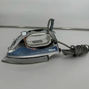 Shark Iron Vertical Steam Anti-Drip Iron GI468 Blue Clothing Garment Steamer